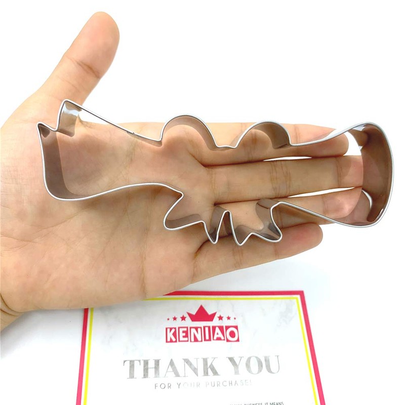 KENIAO Graduation Diploma Cookie Cutter - 5 x 2 inches
