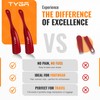 TYGA Shoe Horns, Snap-Proof Shoehorns, Flexible Strong Plastic (19cm) (2pk)