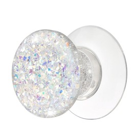 Removable Suction Cup Phone Grip & Stand for iPhones, Android, Kindles - Twinkle Stardust Design Smartphone Cellphone - Color: Morning Haze