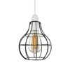 Vintage Metal Lamp Shade Retro Geometric Industrial Wire Cage Lampshade