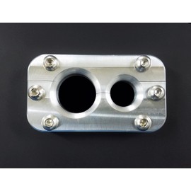 For Holley Terminator X Max Firewall Pass Through- Eliminates gromet in fire wall- bulkhead wiring harness