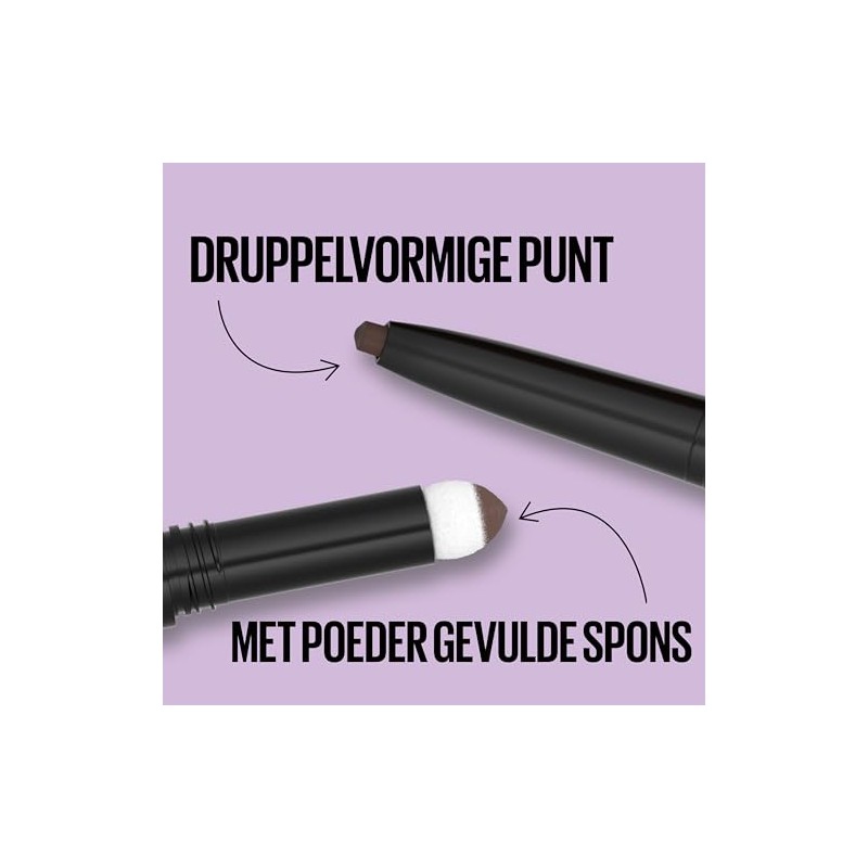 Maybelline New York Express Brow Satin Duo Eyebrow Pencil and