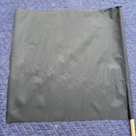 Unknown 18x18” Black Flag For Bird Geese Goose Foul Hunting X6