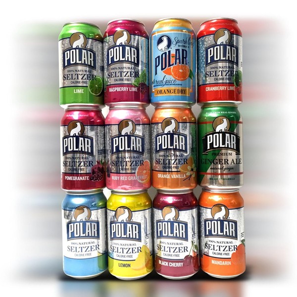 Polar Seltzer 12 Flavors Variety Pack