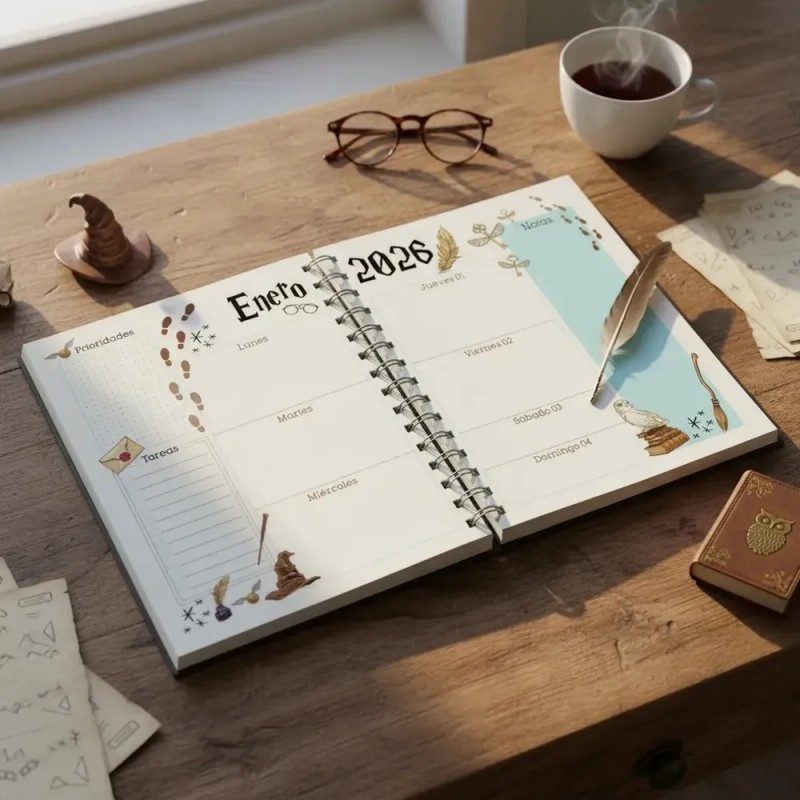 Agenda Semanal Harry P. (medio Oficio)