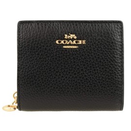 Coach C2862 IMBLK Women's Bifold Wallet Mini Wallet Black, (1) IMBLK Black, 1 piece
