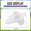 4 Pcs MCR620965 Refrigerator Crisper Drawer Wheel Mount