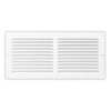 Shoemaker 1150-24X8 24 x 8 Baseboard Return Air Grille -