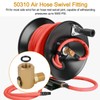 50310 Air Hose Reel Swivel fitting 1/4" FPT 1/4" MPT