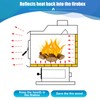 Protalwell Woodstove Firebricks, Upgrade Fire Bricks Replacement for US Stove