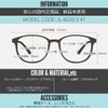 John Lennon JL-6020 3 47 Glasses, Braun