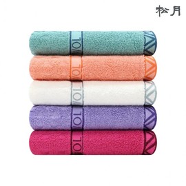 Songwol Towel Basic Ethnic Towel 450GSM 30 count 140g 40X78cm orange/basic case 1 sheet/printing 5ea