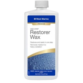 WEST MARINE One-Step Restorer Wax, Pint