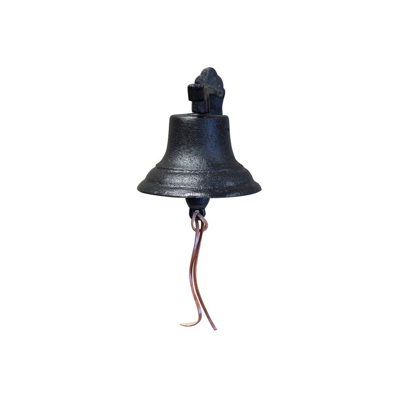 NACH JS-90-091 Classic Fine Cast Iron Rustic Hanging Doorbell, 8.5