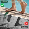 Haetyieh Pool Rubber Anti Slip Tape 2in x 15ft, Waterproof