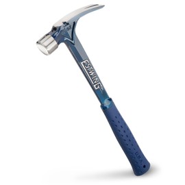 ESTWING Ultra Series Hammer - 19 oz Rip Claw Framing Hammer with Smooth Face & Shock Reduction Grip - E6-19S