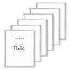 Haus and Hues 11x14 Silver Picture Frames - Set of