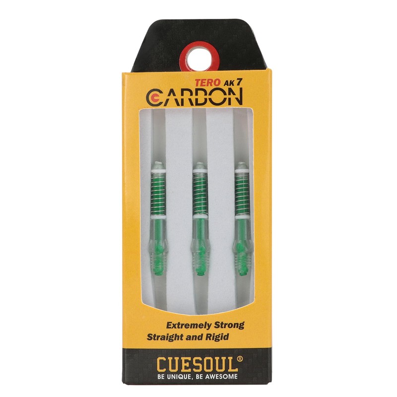 CUESOUL TERO AK7 Carbon Dart Shafts/Stem Built-in Spring Telescopic,Set of