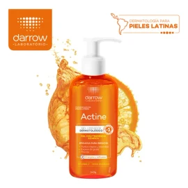 Gel Limpiador Facial Darrow Actine Vitamina C 140g Piel Grasa o con tendencia acnéica