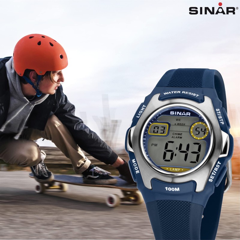 Sinar Armbanduhr XE – Watch Resin Strap, Black