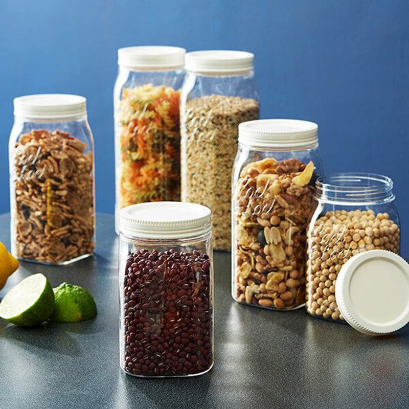 Lock & Lock 1 Litre Door Pocket Canister, 8.5 x