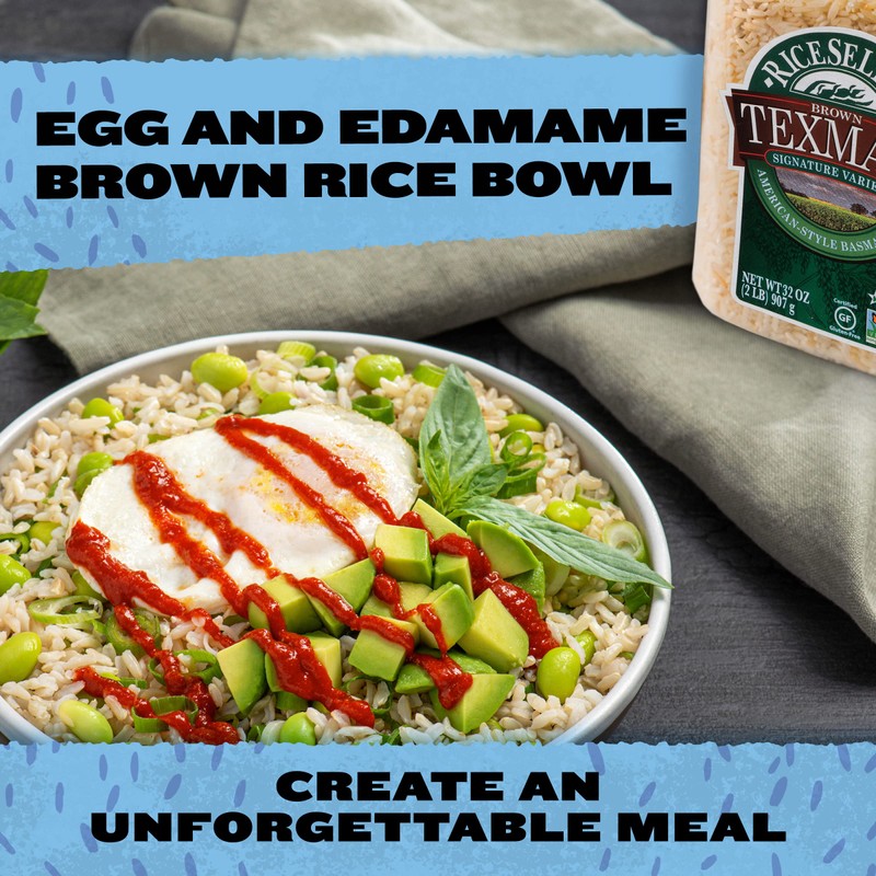 RiceSelect Texmati Brown Rice, Whole-Grain Basmati Rice, Premium Gluten-Free Rice,