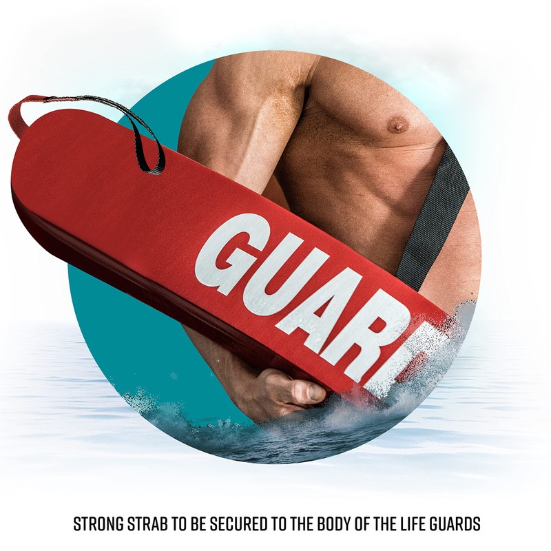 ASA TECHMED Durable Lifeguard Rescue Tube - Heavy Duty Construction,