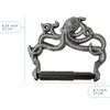 Decorative Cast Iron Octopus Toilet Paper Holder – Wall Mounted