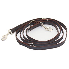 Activity4Dogs Dog Lead, Nylon, Anti-slip, Non-slip, 2.80 m long, Adjustable to 4 Positions, Multi lead for Medium and Large Dogs, Available in Many Colours, Made in Germany