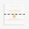 Joma Jewellery A Little Birthstone Gold SEPTEMBER LAPIS LAZULI Bracelet