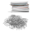 100pcs Paper Clip Cute Elephant Shaped Stainless Steel Paper Clip