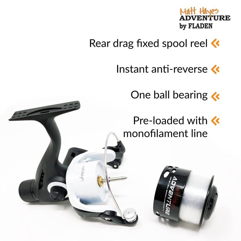 MATT HAYES Adventure - RD40 Fishing Reel Rear Drag Fixed
