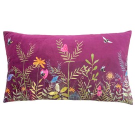 Wylder Nature Willow Wildflower Meadow Cushion Cover, 30 x 50cm