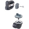 Olympia D-820R-ABS Overflow and Waste Drain Rough-In Kit in Chrome