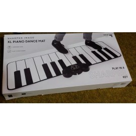 Sharper Image XL Giant Oversized Piano Mat Playback Play songs & sounds NIB