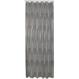 Sealskin Brave Shower Curtain 180 x 200 cm PEVA Black / White