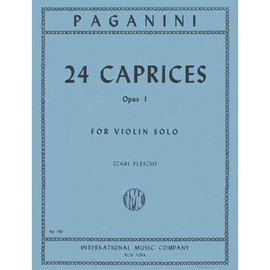Paganini: 24 Caprices, Op. 1 - Violin solo