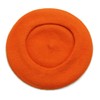Umeepar Wool French Beret Hat Solid Color Winter Hat for