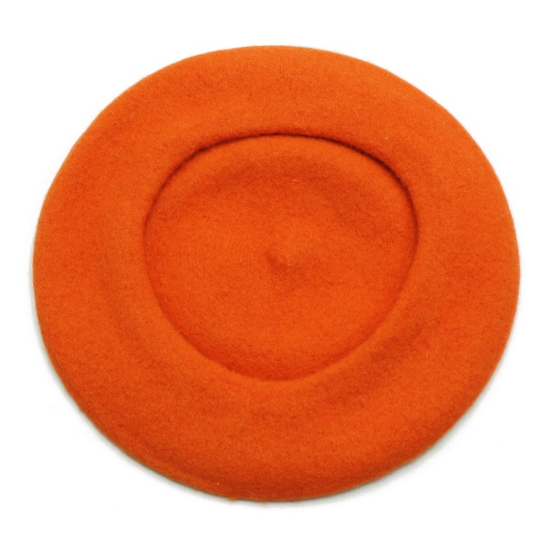Umeepar Wool French Beret Hat Solid Color Winter Hat for