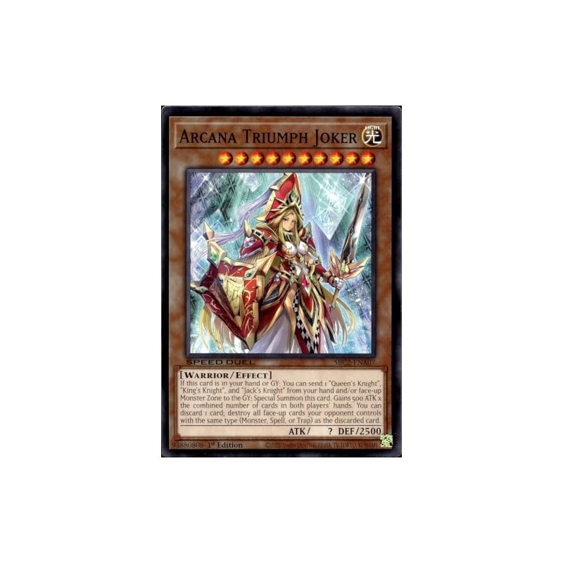 Arcana Triumph Joker - SBC2-ENA07 - Common - 1st Edition