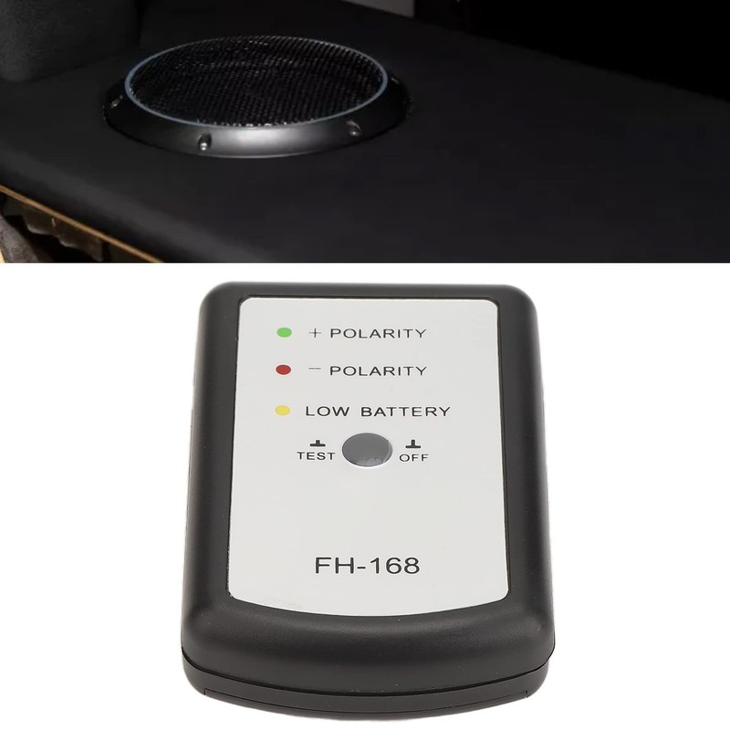 Car Speaker Polarity Tester Phase Meter Test Subwoofer Tweeter for