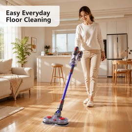 Electric Mop Head Attachment for Dyson V7–V11 – Vacuum Mop Kit with Water Tank & Microfiber Pads