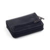 Leather Concertina Card Case (Black)