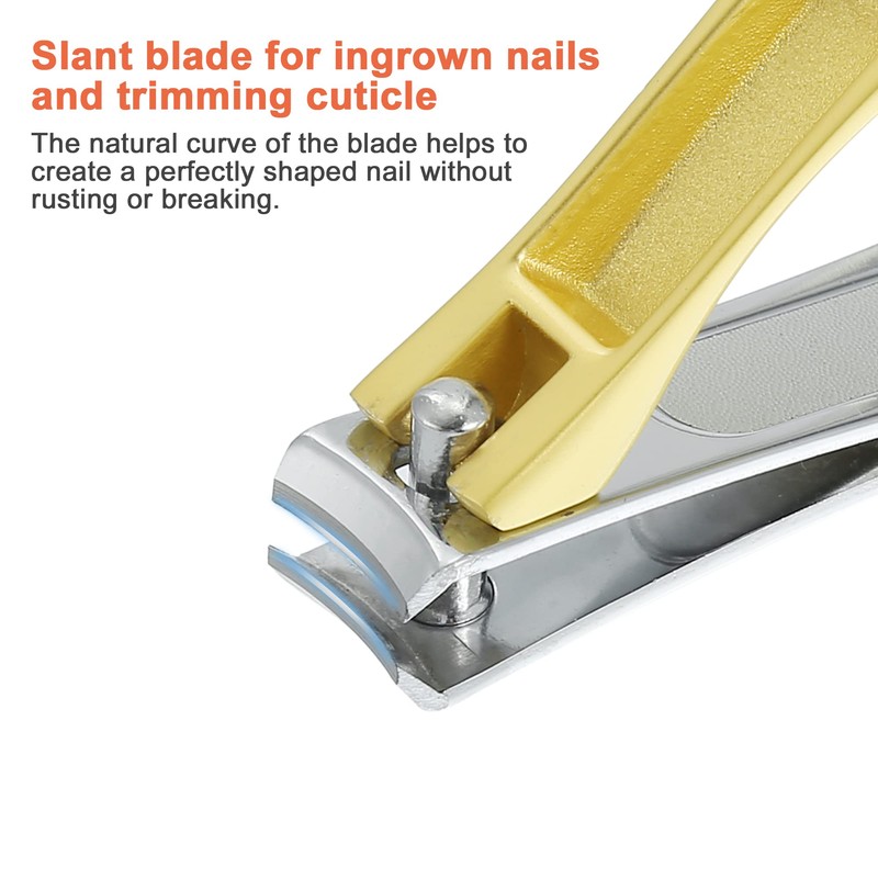 VOCOSTE Nail Clippers Set Professional Nail Toe Nails and Slant