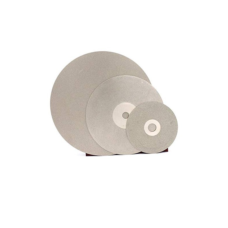 SUPERTOOL Diamond Wheel, 120mm 8-inch Diamond Coated Flat Lap Disk