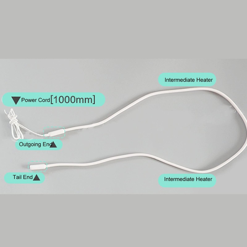 1 Metre Pipe Heating Cable, AC220 V, 40 W, Self-Regulating