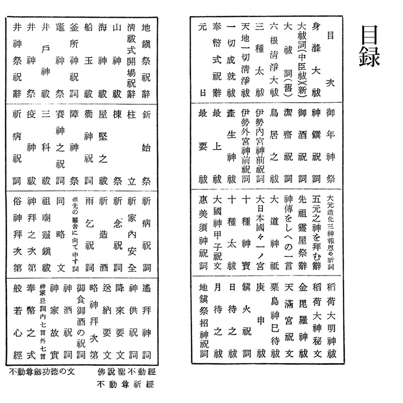 Kyoto Shinto Oharai Complete Collection Kanatsuke