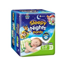 BabyLove Sleepy Nights Pants 2 to 4 Years (12 to 18kg) X 12 (Limit 2 per order)