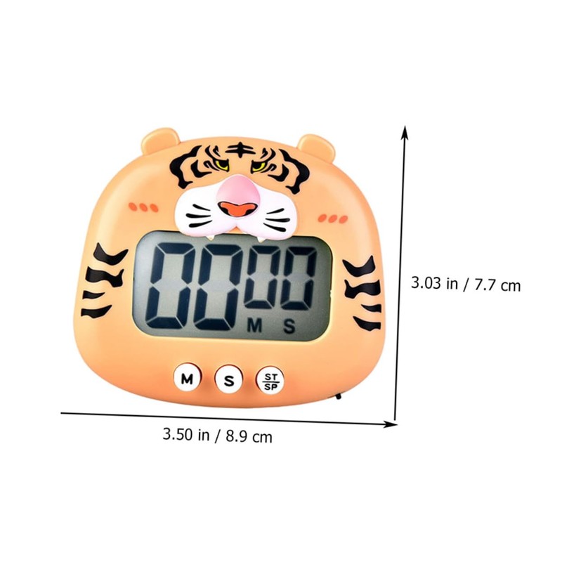 Ciieeo Tiger Shaped Timer for Home Use Kitchen Cooking Reminder