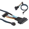 SAS Cable SFF8643 to SFF8639 15P Power Line MINI Server
